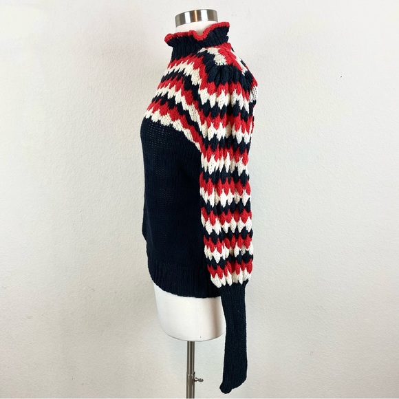 Vintage Featherstone Knit Mock Neck Sweater - Picture 5 of 8